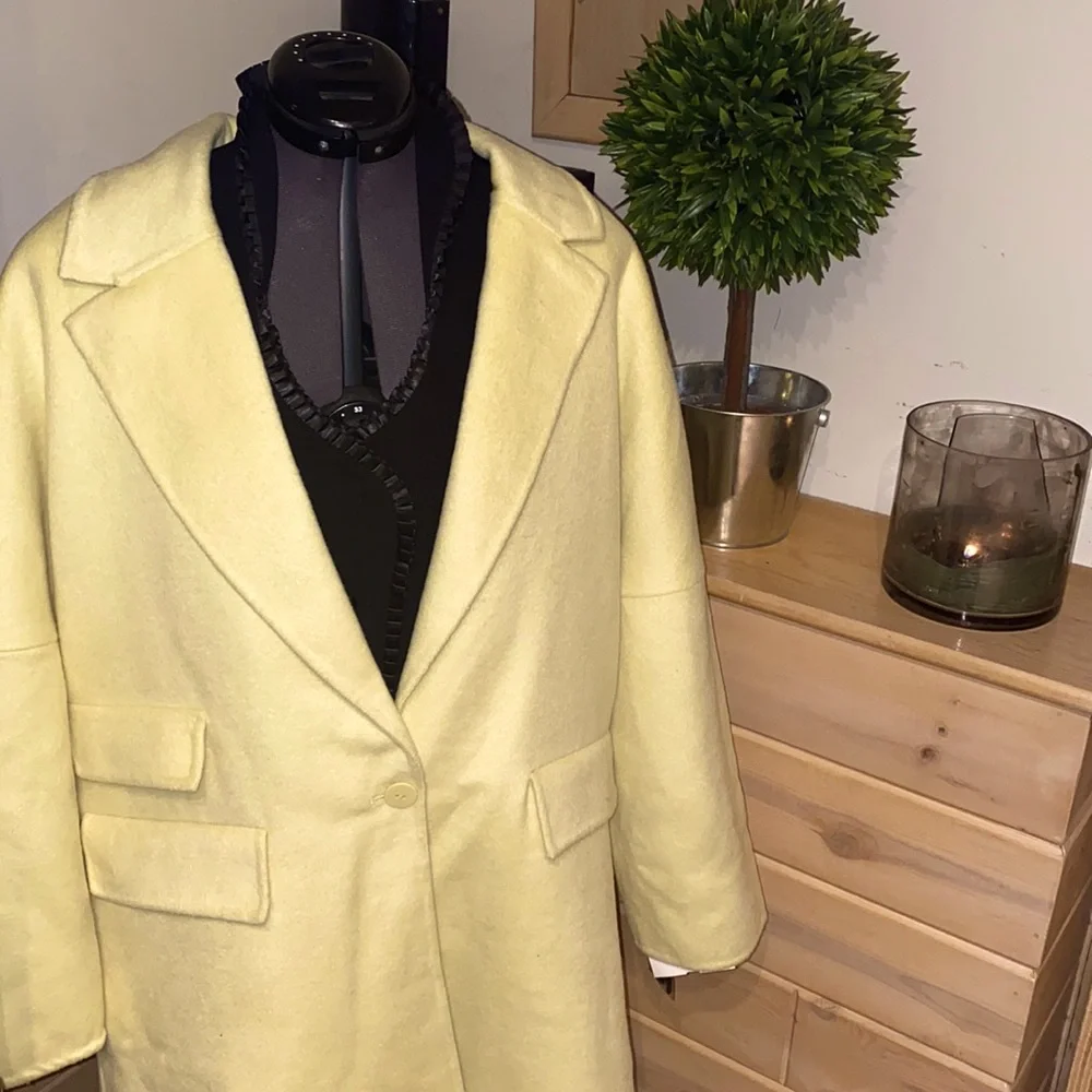 ZARA Runway oversized coat NWT - Picture 5 of 11